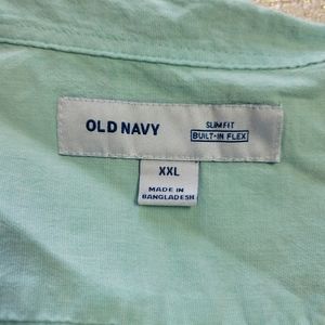 Mens Shirt Sleeve Button Up